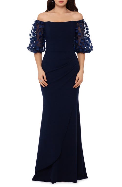 Xscape Evenings Off the Shoulder Trumpet Gown at Nordstrom,