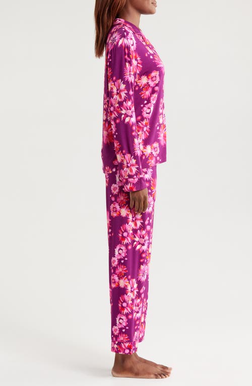 Shop Alivia Sofia Print Crop Pajamas In Grace's Garden Berry