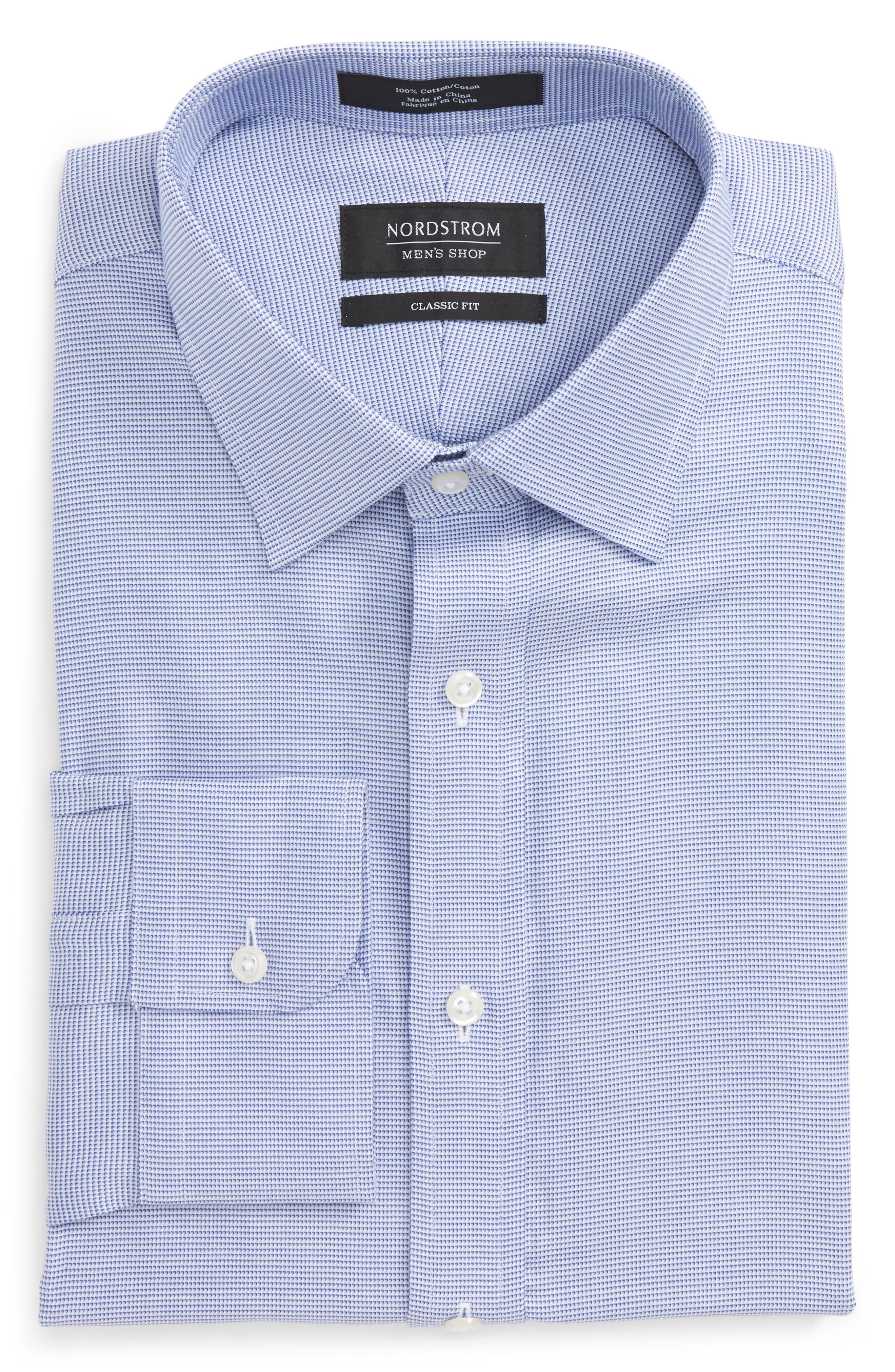nordstrom classic fit dress shirt