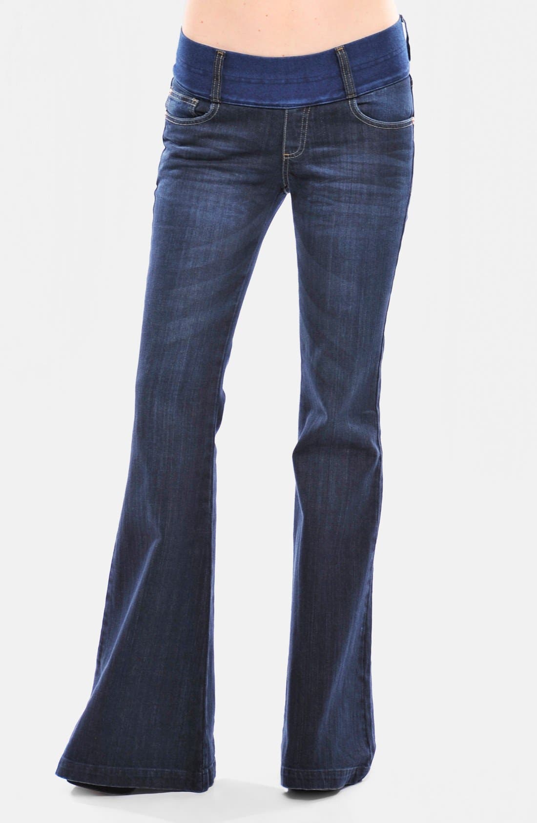 Olian Flare Maternity Jeans Nordstrom