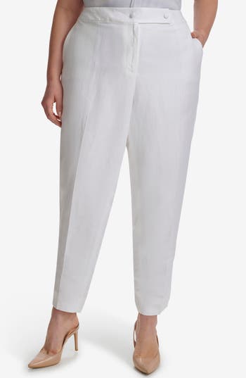 CALVIN KLEIN CALVIN KLEIN STRAIGHT LEG PANTS 