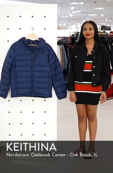 aconcagua down hooded jacket