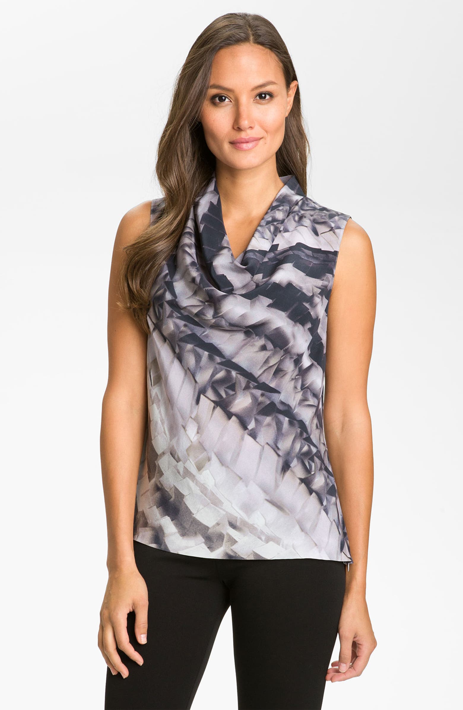 Nordstrom Collection Cowl Neck Silk Blouse | Nordstrom