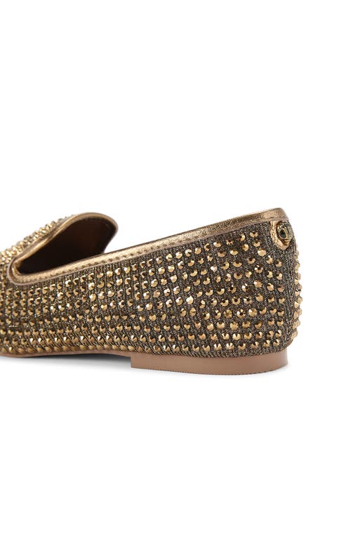 Shop Kurt Geiger London Kensington Loafer In Gold