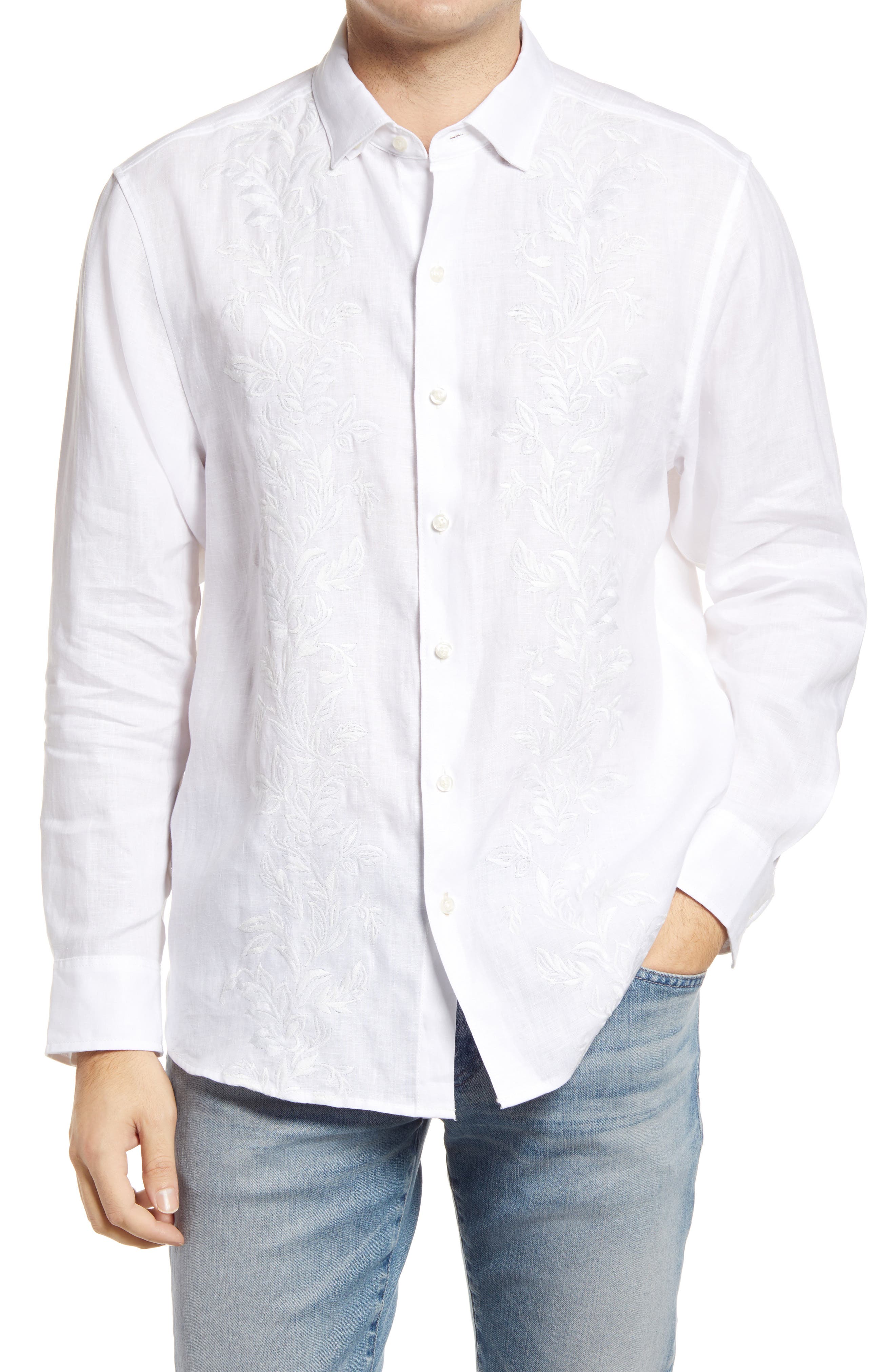 tommy bahama embroidered shirt