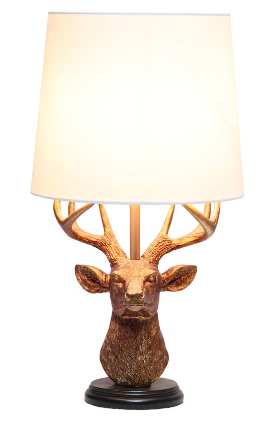 Shop Lalia Home Copper Deer Table Lamp