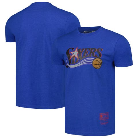 St. Louis Blues Mitchell & Ness Vintage Logo T-Shirt - Gold