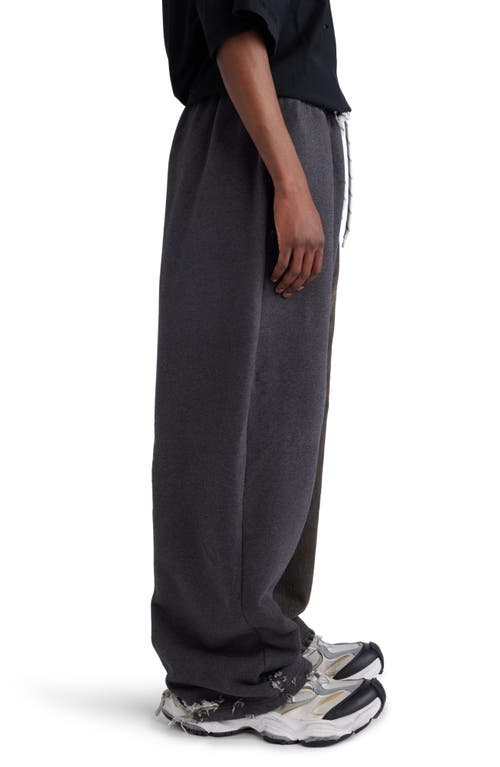 Shop Balenciaga Hybrid Baggy Pants In Dirty Bath Water