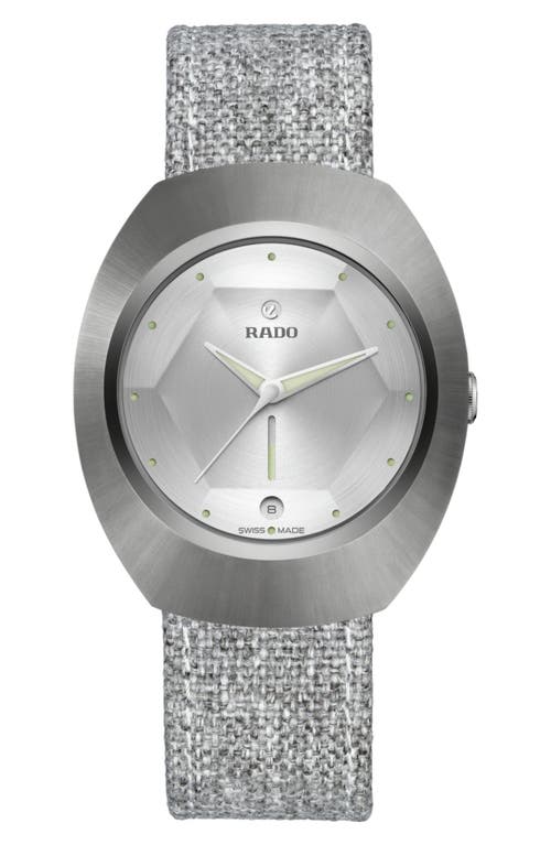 RADO DiaStar Original 60-Year Anniversary Edition Automatic Bracelet Watch, 38mm in Grey at Nordstrom