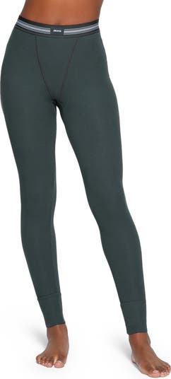 Skims Ribbed High-Rise Stretch Cotton Leggings, Where To Buy, R03766874