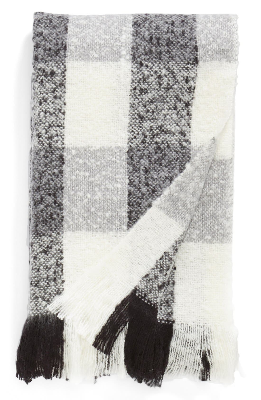Nordstrom at Home Plaid Throw Nordstrom