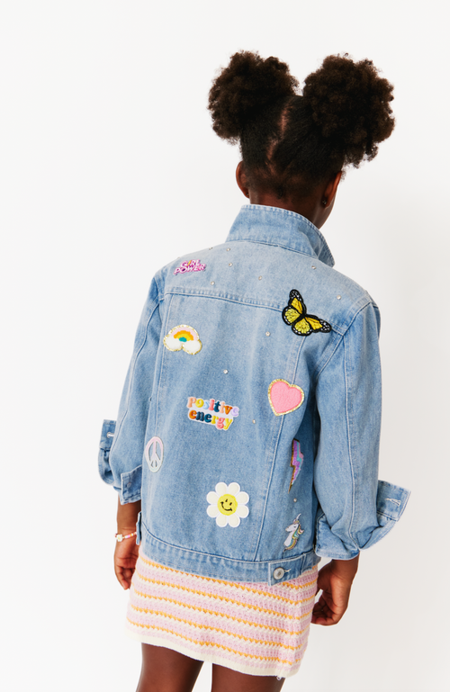 Shop Little Chicken In Light Denim