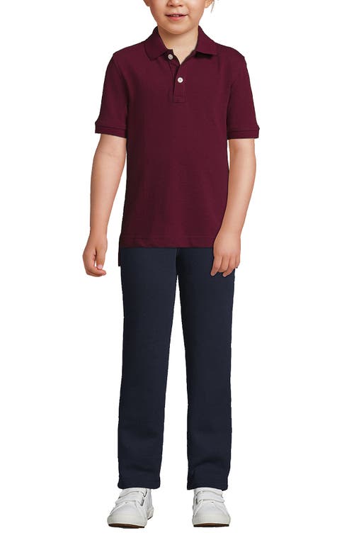 LANDS' END LANDS' END SCHOOL UNIFORM KIDS SHORT SLEEVE MESH POLO SHIRT