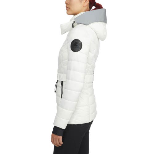 Pajar Bailey Packable Lightweight Puffer Thinsulate With Detachable Hood In White Op