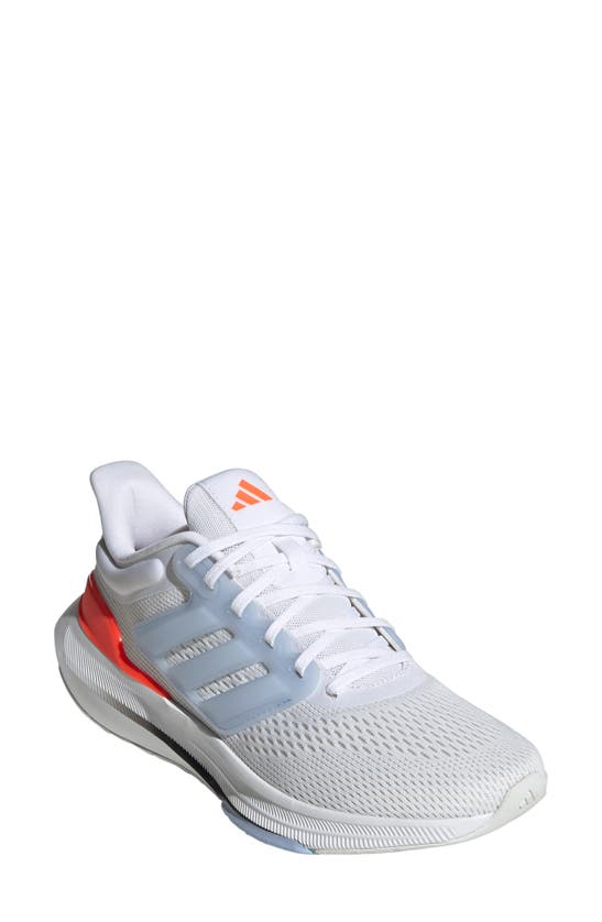 Adidas Originals Eq23 Run Athletic Sneaker In White/ White/ Blue Dawn