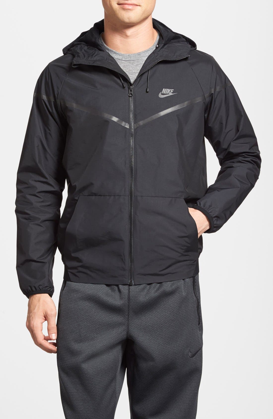 Nike 'Tech Windrunner' Water Repellant Running Jacket Nordstrom