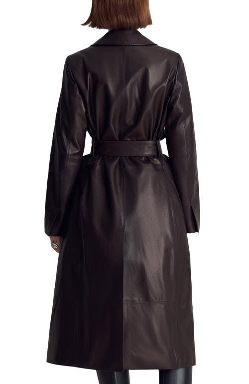 Dawn Levy Ophelia Coat In Chocolate
