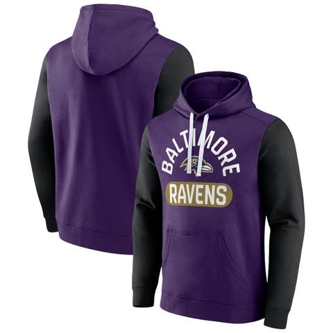 Baltimore Ravens NFL Hoodie USA Football Sweatshirt Purple Mens