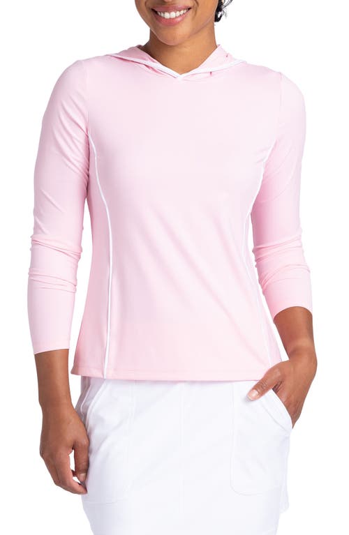 Shop Kinona Layer It Up Hoodie In Ballet Pink