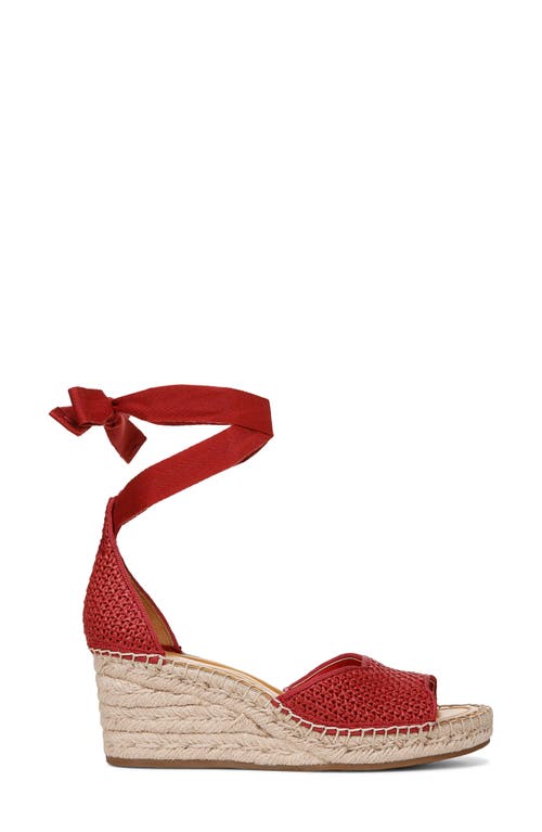SARTO BY FRANCO SARTO SARTO BY FRANCO SARTO CASEY ANKLE WRAP ESPADRILLE PLATFORM WEDGE SANDAL 