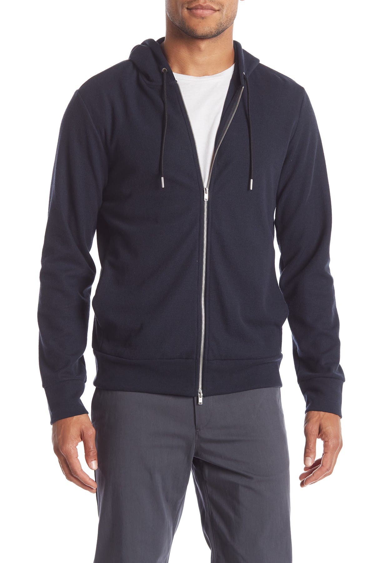 theory essential zip hoodie
