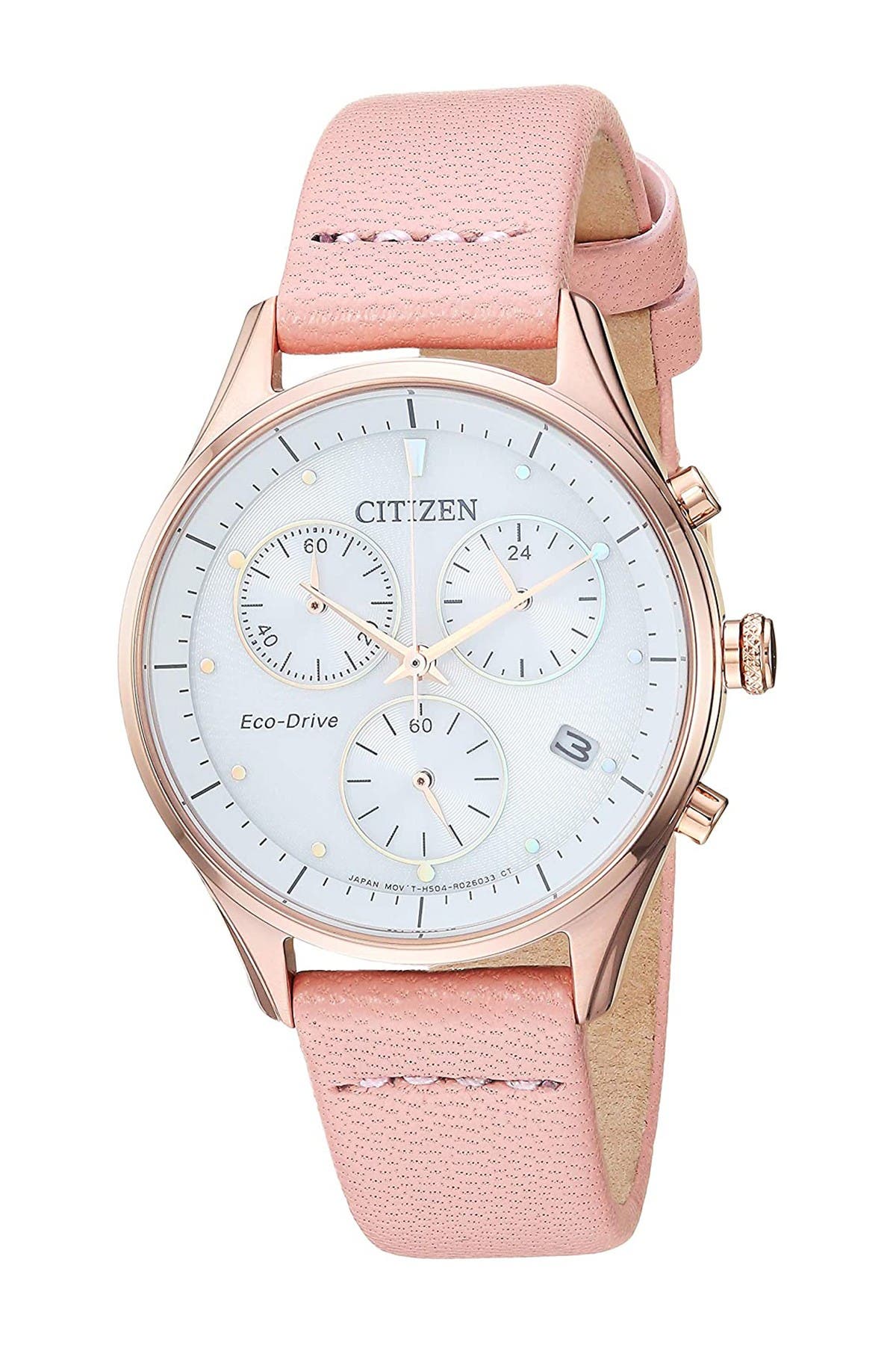 citizen women's watches leather strap