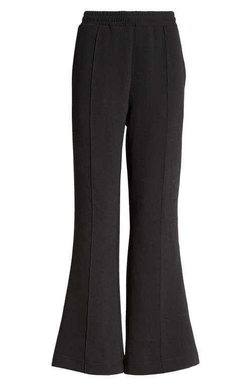 Shop Jw Anderson Flare Drawstring Pants In Black