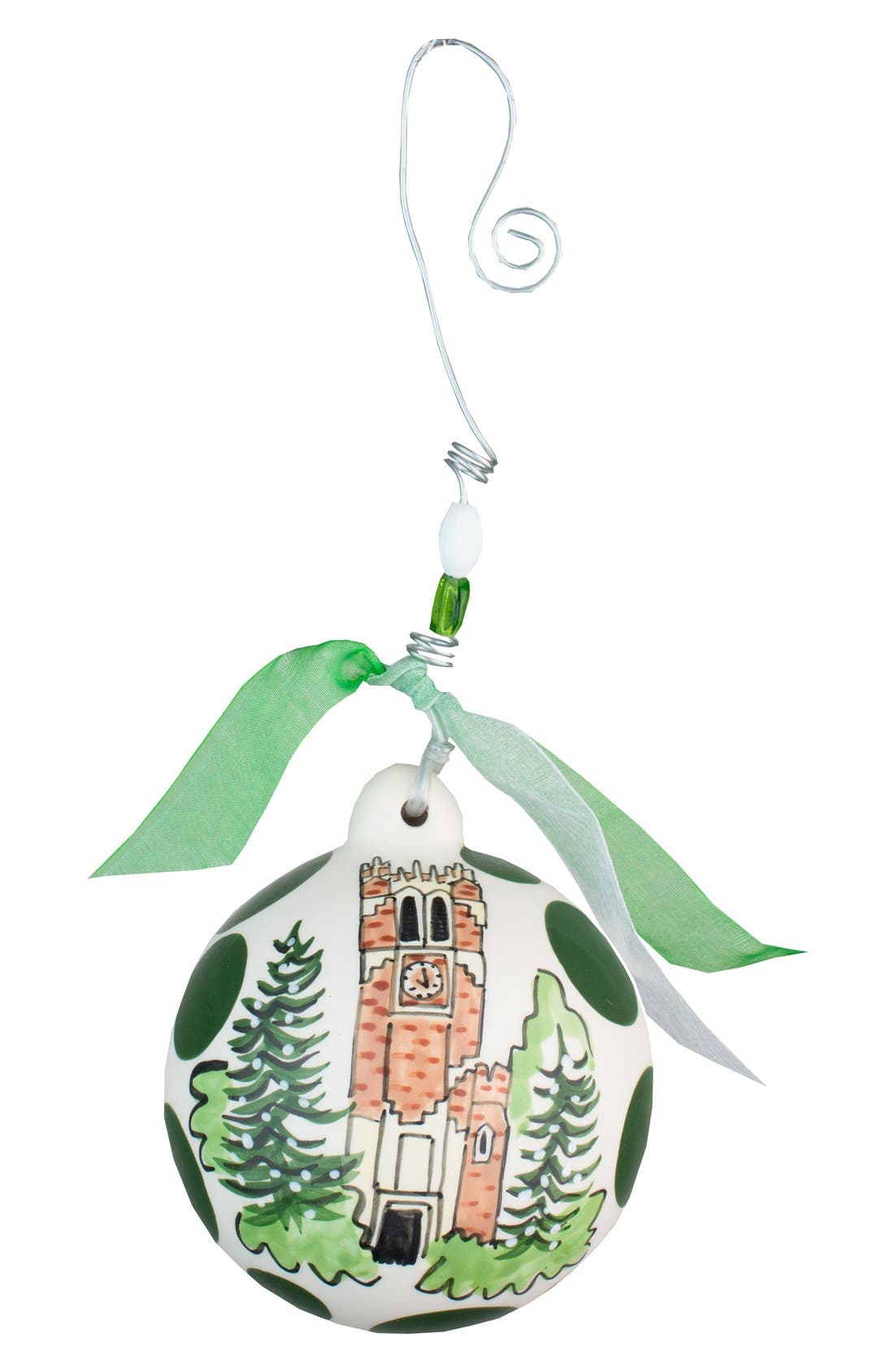 Glory Haus 'Collegiate' Ceramic Ball Ornament Nordstrom