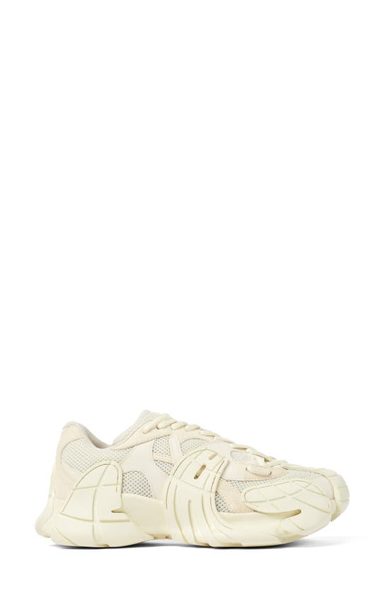 Camperlab Gender Inclusive Tormenta Sneaker In White Natural