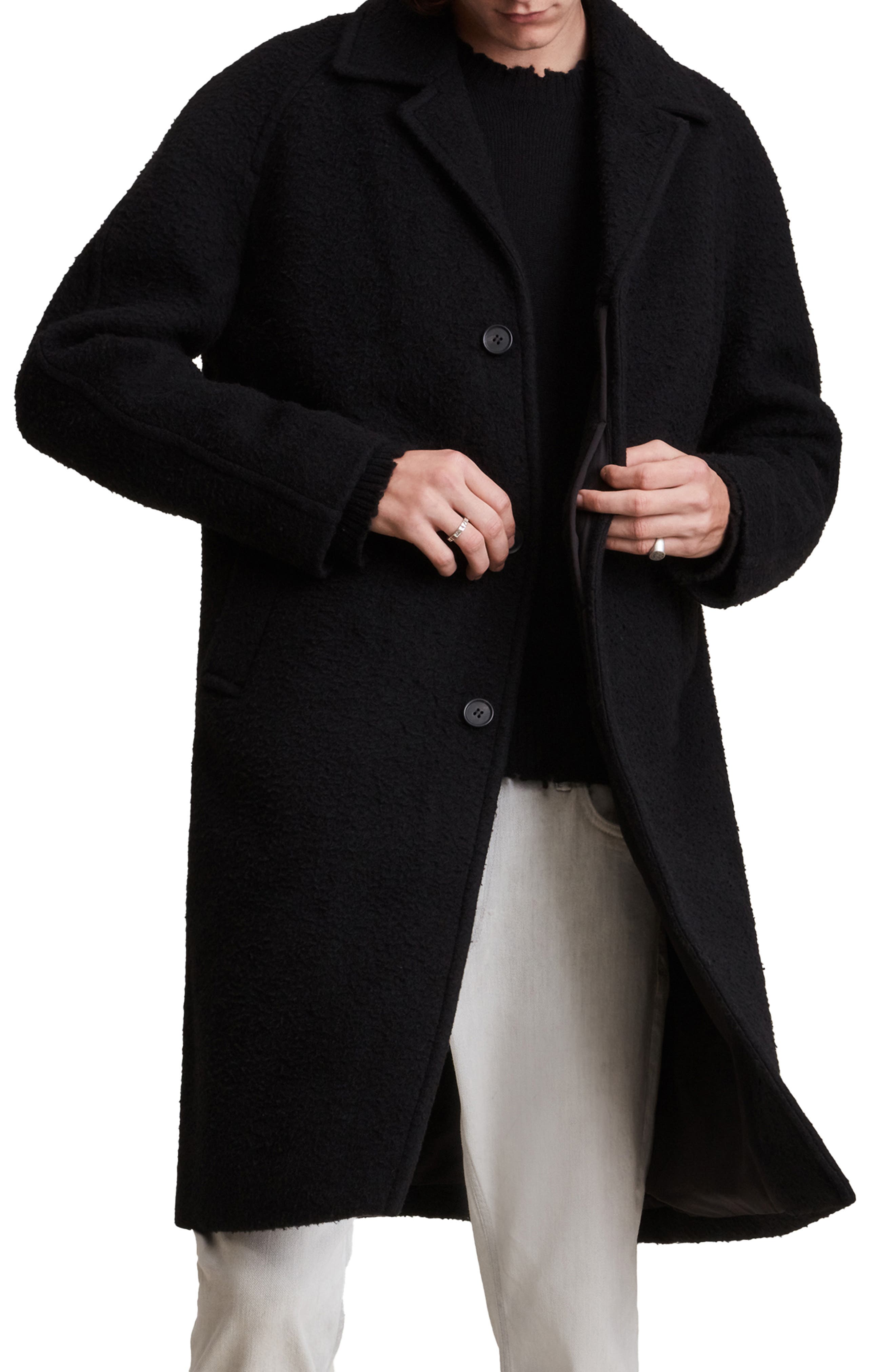 allsaints wool coat