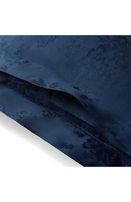 Polo Ralph Lauren Bethany Floral Jacquard Pillow Sham In Polo Navy