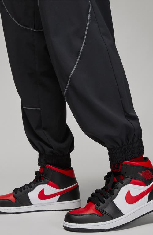 Shop Jordan Sport Tunnel Pants In Black/stealth/stealth