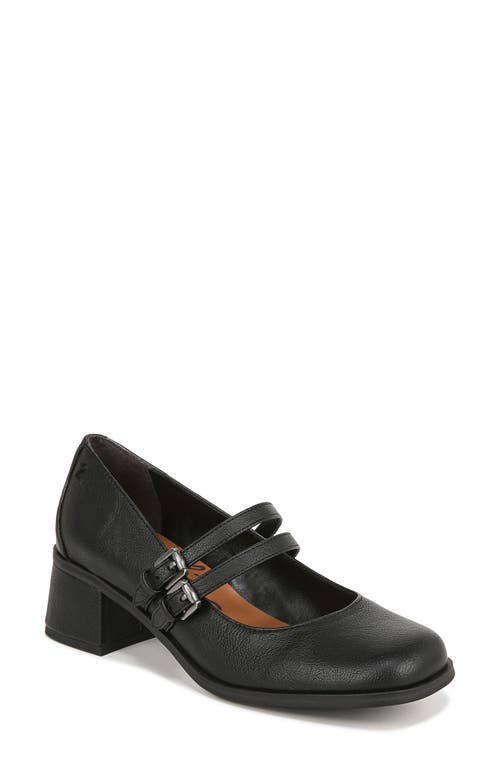 Flores Mary Jane Pump in Black
