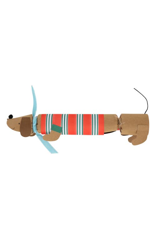 Shop Meri Meri 6-pack Sausage Dog Christmas Crackers