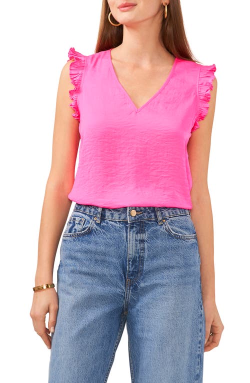 Vince Camuto Pleated Ruffle Blouse at Nordstrom,
