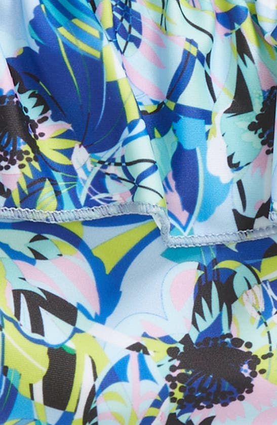 Shop Boardies Kids' Amelia Ruffle Two-piece Swimsuit In Blue