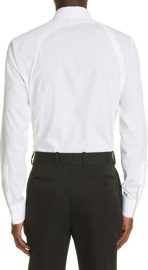 White Shirt, Summer Ideas With Grey Casual Trouser, Alexander