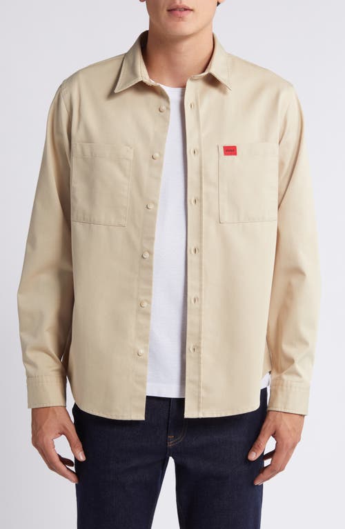 Shop Hugo Egrin Jacket In Open Beige