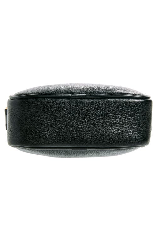 Tom Ford Small Goatskin Messenger Bag In 1n001 Black