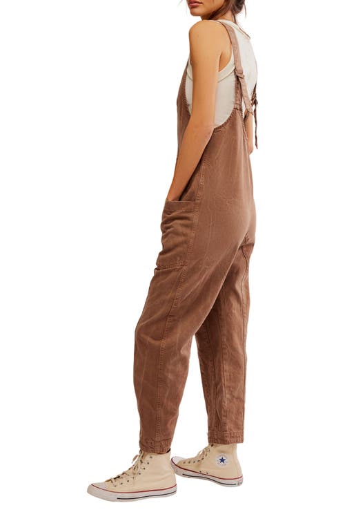 Shop Free People High Roller Jumpsuit In Rare Stone