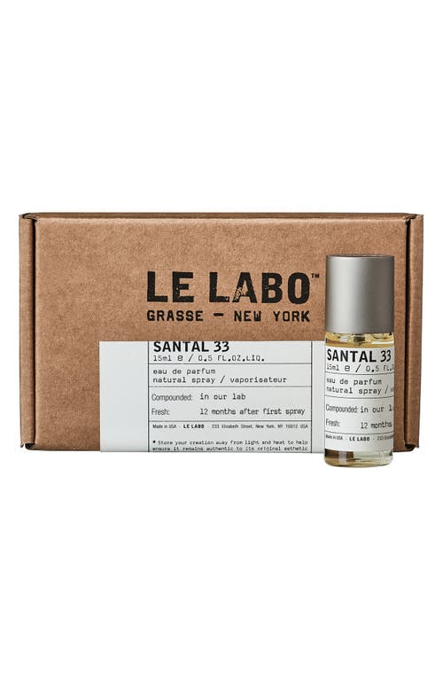 Le labo santal 33 eau de parfum 0.5 oz hot sale