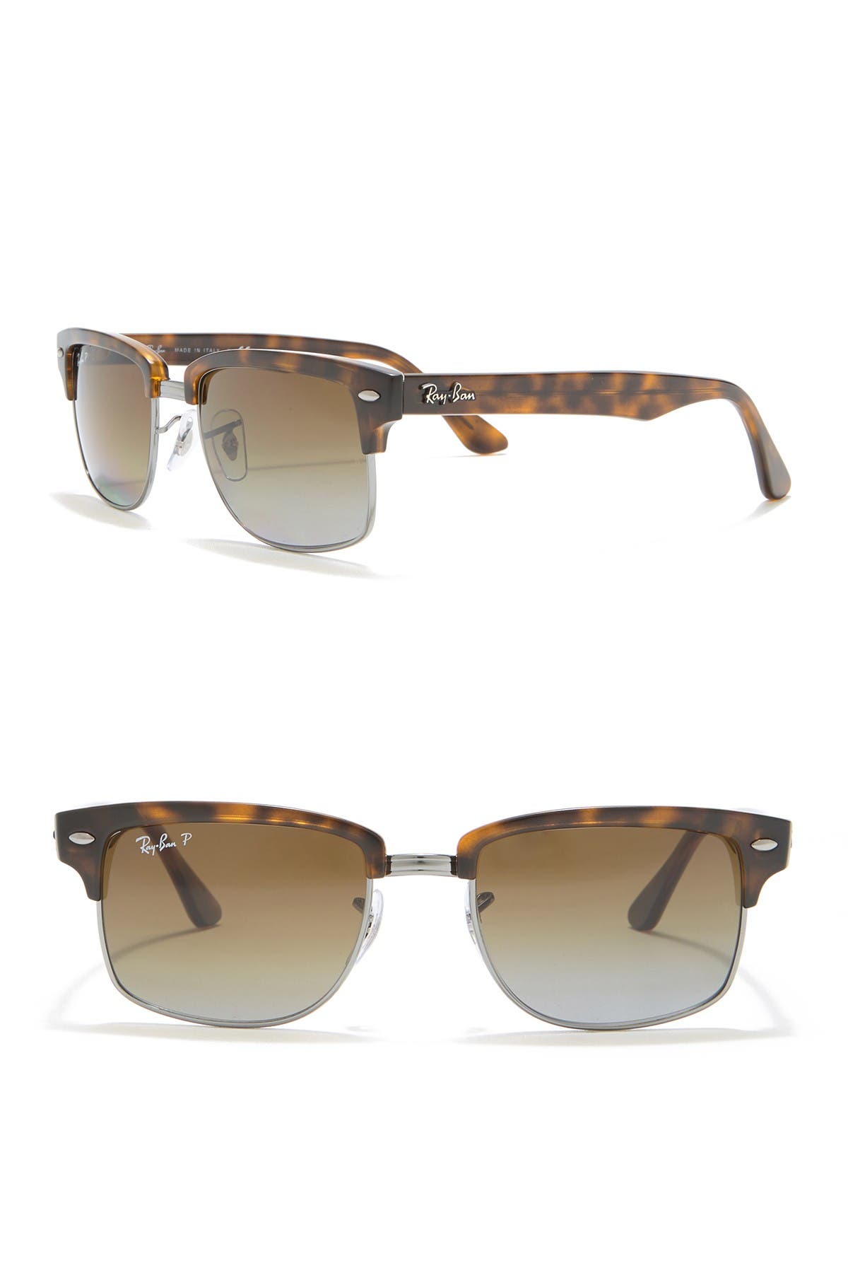 ray ban clubmaster square polarized