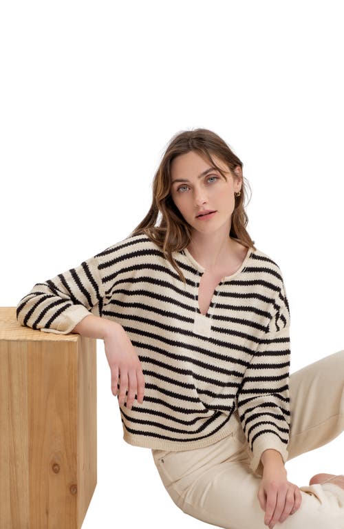BLU PEPPER BLU PEPPER STRIPE SWEATER 