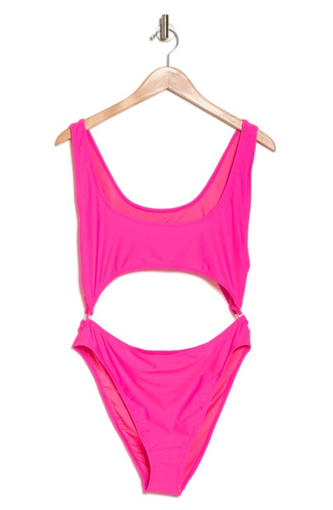 Always Fits Cutout One-Piece Swimsuit