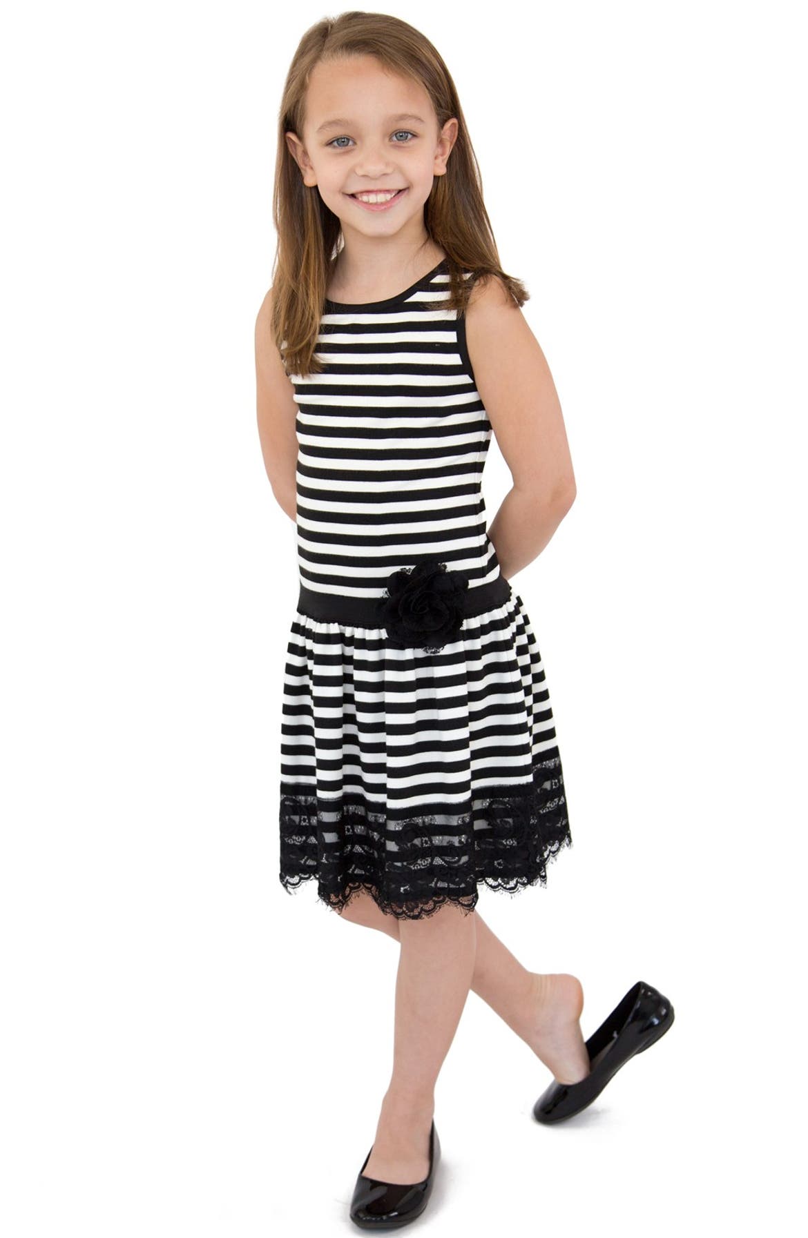 Little Angels Stripe Tank Dress (Toddler Girls & Little Girls) | Nordstrom