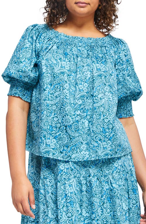 Estelle Sorrento Paisley Cotton Top in Print