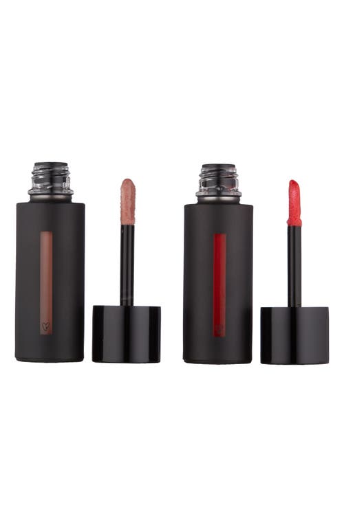 Westman Atelier Squeaky Clean Liquid Lip Balm Duo $76 Value in Nana/Popsicle