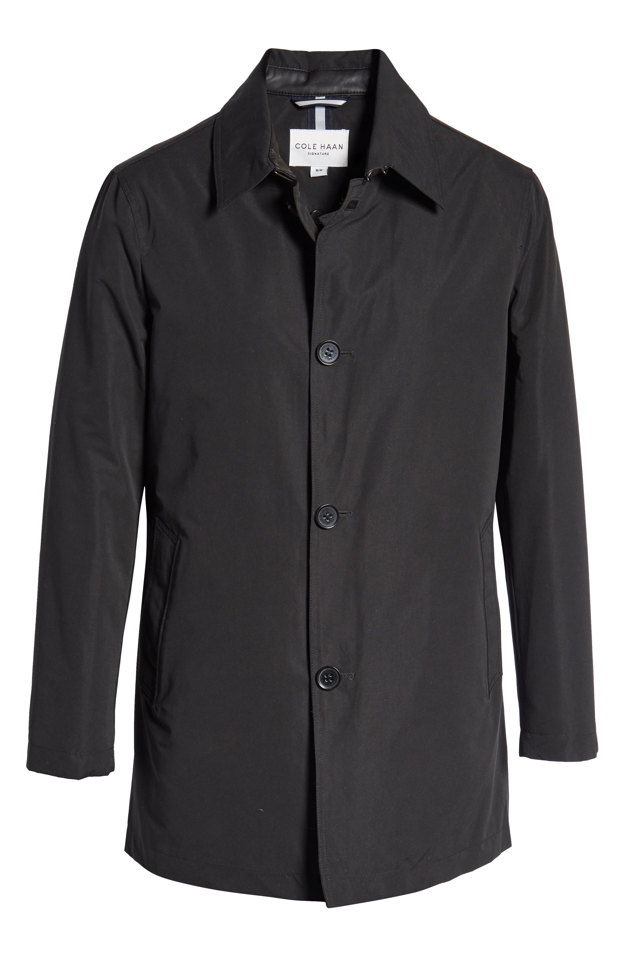 cole haan water resistant car coat