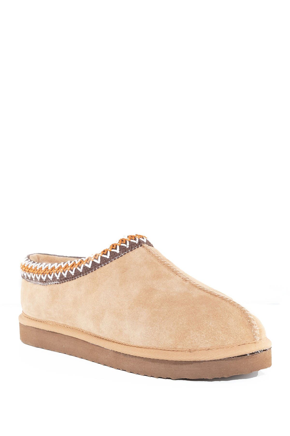 suede clog slippers