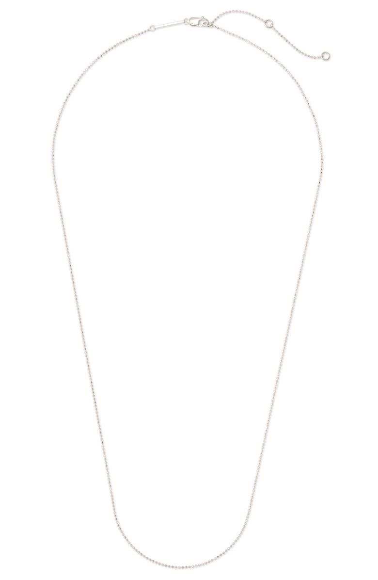 Kendra Scott Ball Chain Necklace, Alternate, color, 